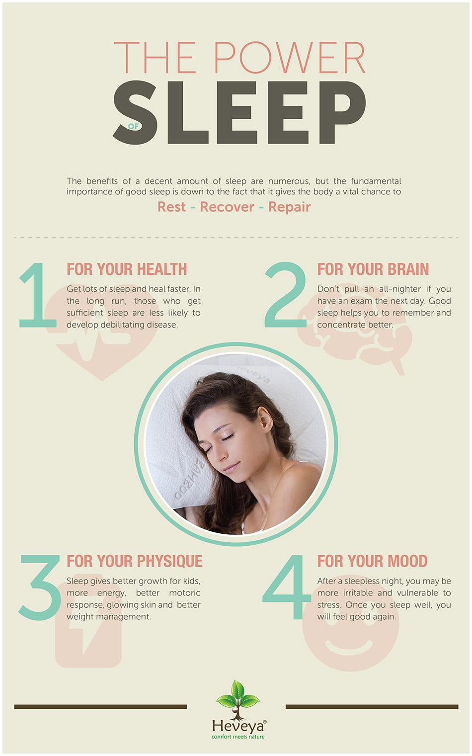 sleep benefits infographic